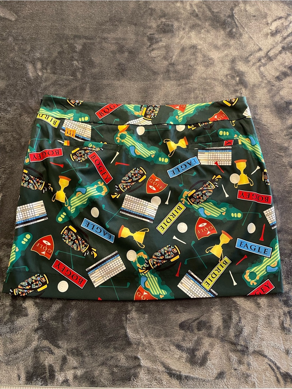 Loudmouth Ladies Golf Mini Skirt (Skort) Size 16 - Picture 6 of 10